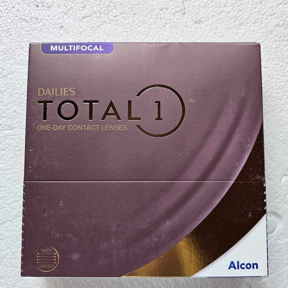 Dailies Total 1 90ct x 3packs New & Sealed